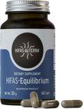 HIFAS DA TERRA HIFAS-Equilibrium - Mushroom Supplement, Lions Mane Mushroom Complex with Cordyceps, Nootropic Adaptogenic for Adults for Mental Clarity, Energy, & Cognitive Performance - 60 Capsules