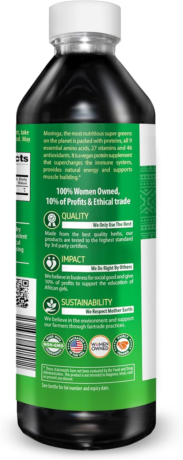 Herbal Goodness Moringa Leaf Extract - Parent (Moringa Leaf Extract 12oz)