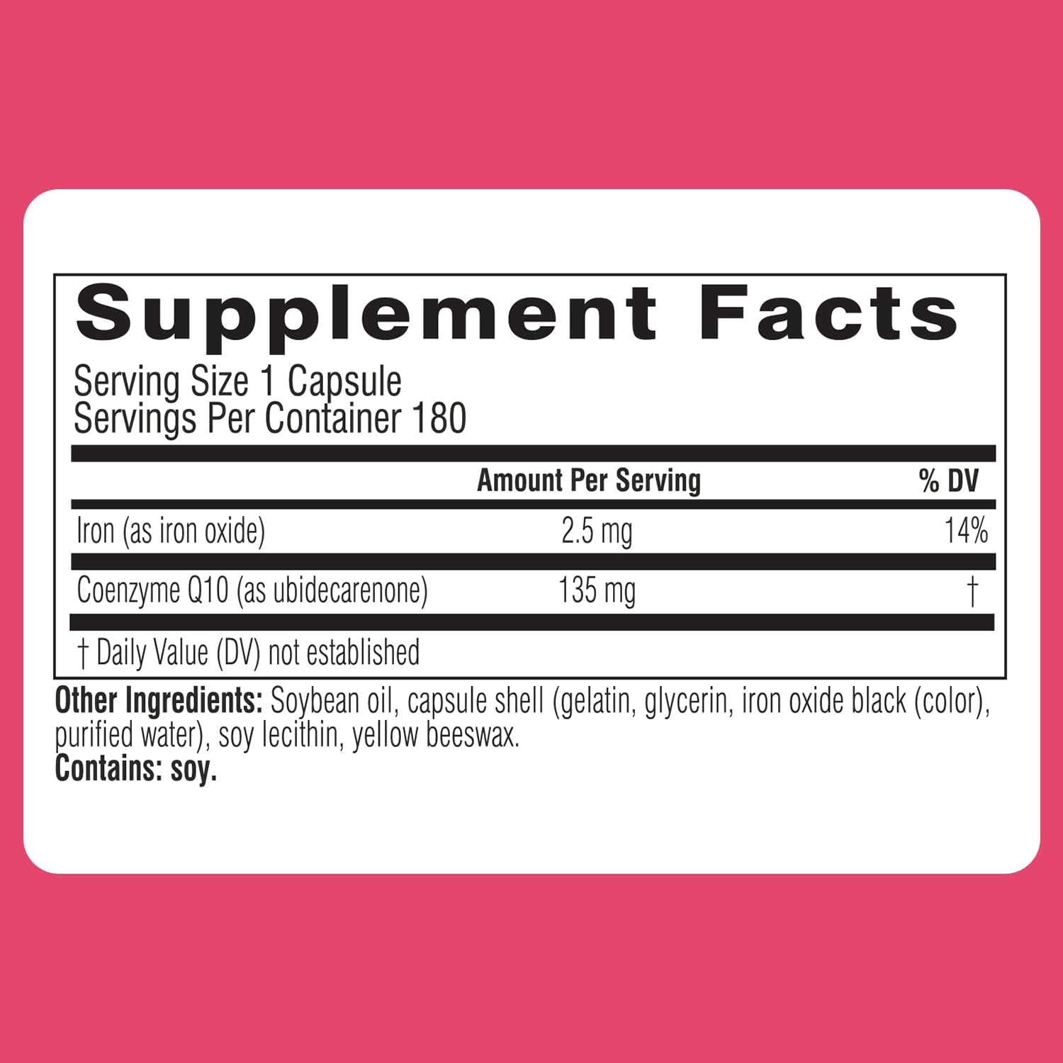Swisse CoQ10 Supplement Co-Enzyme Q10 | 6 months Supply| Coenzyme Q10 Supports Heart Health and Ubiquinol Cellular Energy Production | CQ10 Antioxidant Support| Co Q 10 Supplement 135mg | 180 Softgels