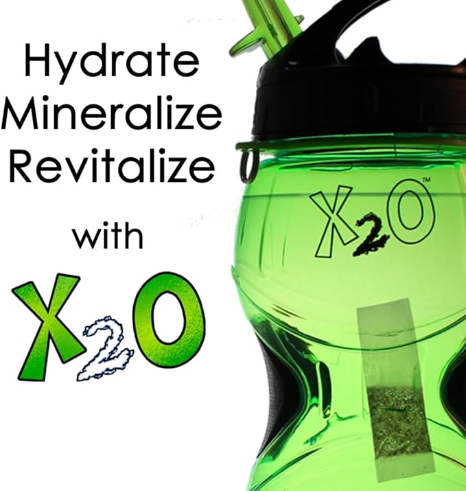 X2O Flavorless Drop-In Mineral Bags for Alkaline & Hydrogen Water – 30 Count | Alkalize Filtered Water | Add 70+ Ionic Trace Minerals for Cellular Hydration, Balanced pH, and Electrolytes