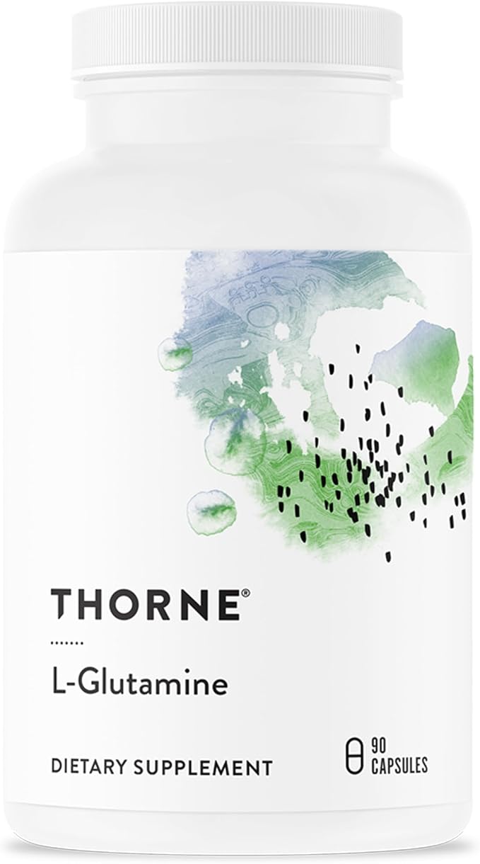 THORNE - L-Glutamine - Amino Acid Supplement for GI Health and Immune Function - Promotes Post-Exercise Muscle Cell Repair* - 90 Servings