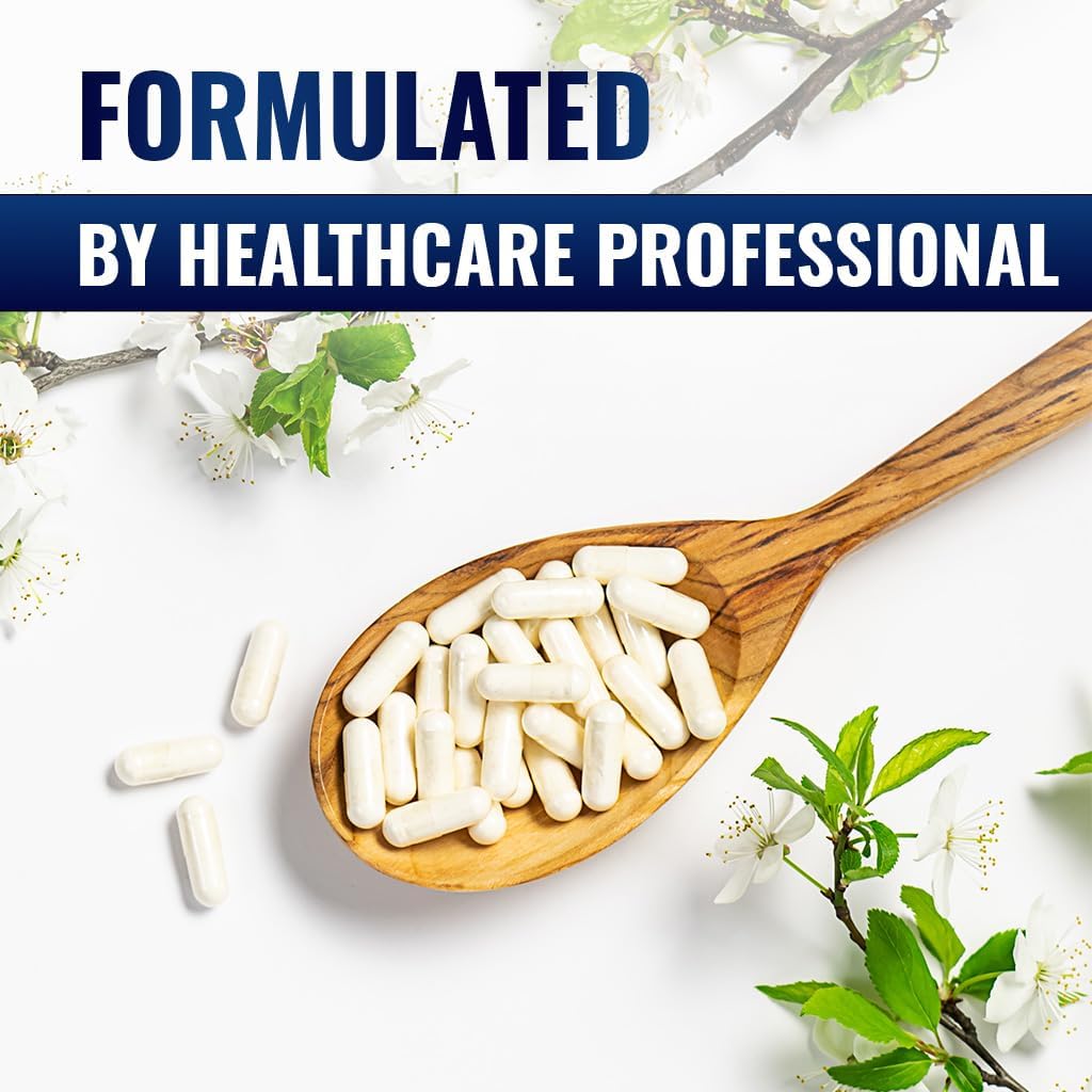 Vitamatic Hyaluronic Acid Supplements 200mg - Supports Healthy Connective Tissue and Joints - Promote Youthful Healthy Skin - 120 Capsules
