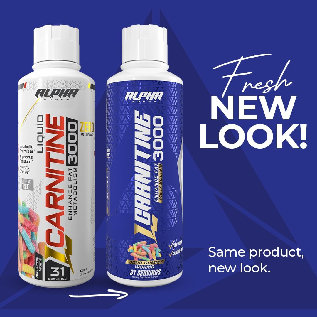 L Carnitine Liquid 3000 | Stimulant-Free L-Carnitine Supplement for Men & Women | Pre-Workout Energy Boost & Muscle Recovery | Zero Sugar, Fat, & Carbs | 31 Servings (Bombsicle)