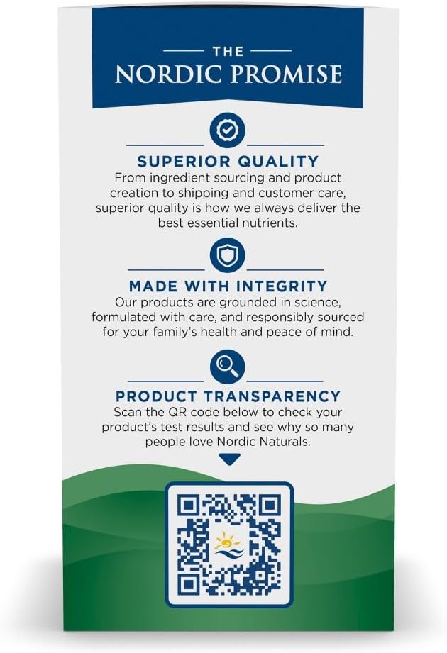 Nordic Naturals Cholesterol Support, Lemon - 60 Soft Gels - 975 Omega-3 + Red Yeast Rice & CoQ10 - Normal Cholesterol, Antioxidant Support - EPA & DHA - Non-GMO - 20 Servings