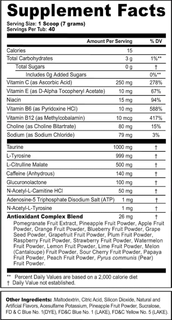 G Fuel Sweet Melodies Hatsune Miku Energy Drink Powder, Pre Workout Caffeine Mix for Gaming, Sugar Free Focus Amino, Vitamin + Antioxidants, 9.9oz (Rock Candy, 40 Servings)