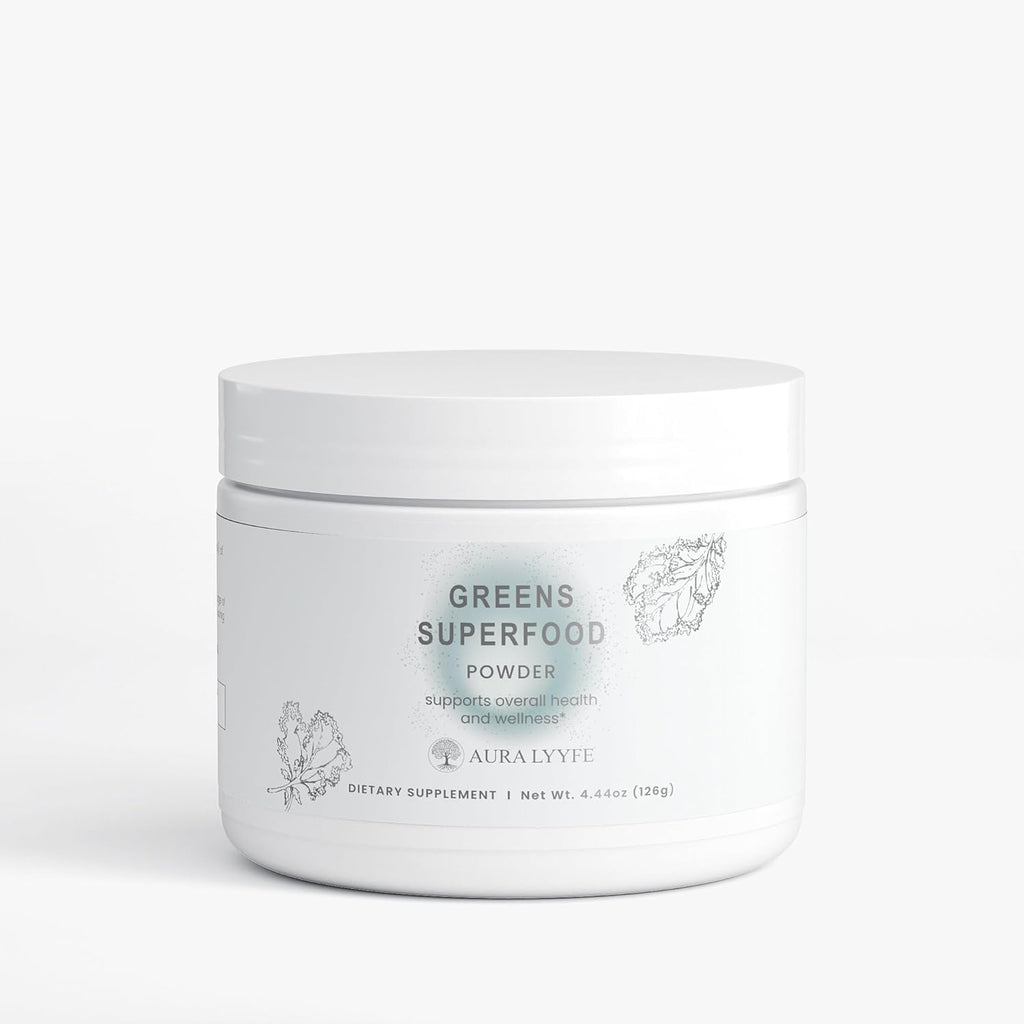 Super Greens Powder, All-Natural Plant-Based Greens Supplement with Spirulina, Barley Grass,Green Tea,Turmeric & Beet Root | Supports Energy, Digestion & Immune Health Non-GMO Made in USA