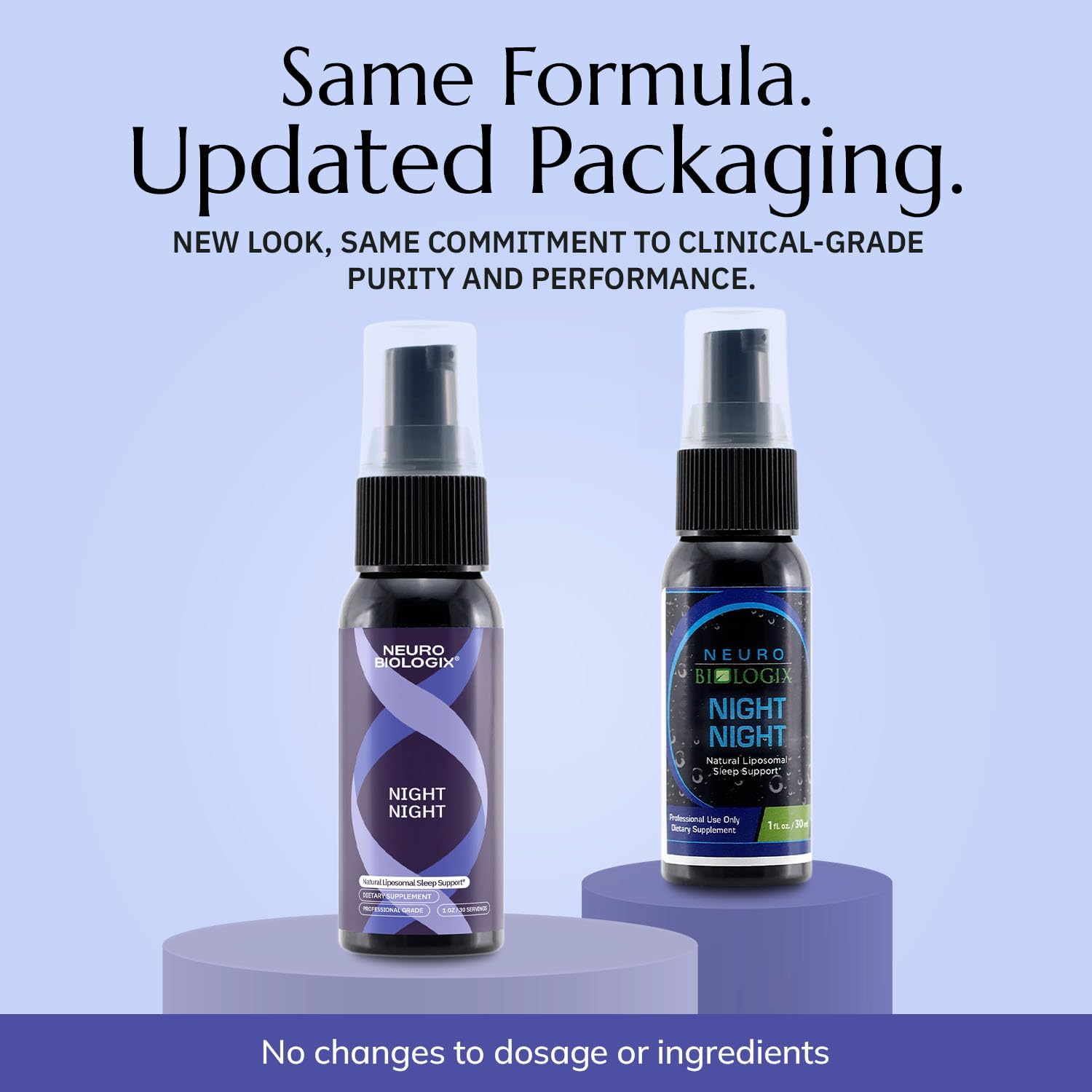 Night Night Liposomal Spray – Non-Habit-Forming Sleep Supplement with Melatonin & GABA - Fast-Absorbing Sleep Spray to Promote Rest, Relaxation & Positive Mood - Allergen-Free & Vegan