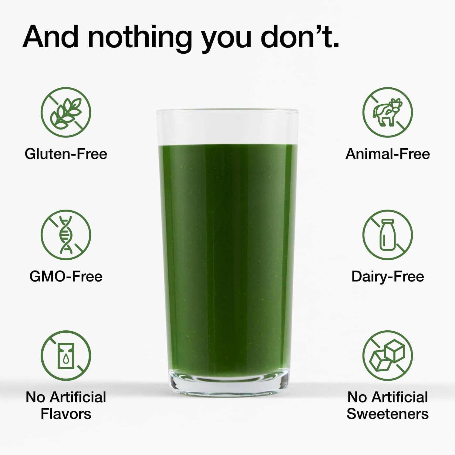 Huel Daily Greens Single Serve | Superfood Greens Powder | 91 Vitamins, Minerals, and Wholefood-Sourced Ingredients | Adaptogens, Antioxidants, Gut-Friendly Probiotics | 12 Pack