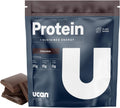 UCAN Energy + Plant Protein Powder - Vegan Plant Based Protein 20g Pea Protein with Amino Acids EAAs & BCCAs - Keto Protein Powder - No Added Sugar, Gluten-Free - Chocolate -12 Servings