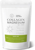 Collagen Magnesium Rest + Restore (Ginger Lime) [30 Serves] | VERISOL Bioactive Collagen Peptides, Magnesium Glycinate & Taurate Salts | Lauren Roxburgh Rest + Restore | Calming Nightly Beauty Routine