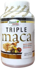 Premium Triple Maca Black, Red, and Yellow Maca– Vitality & Endurance Support – 100% Natural Supplement