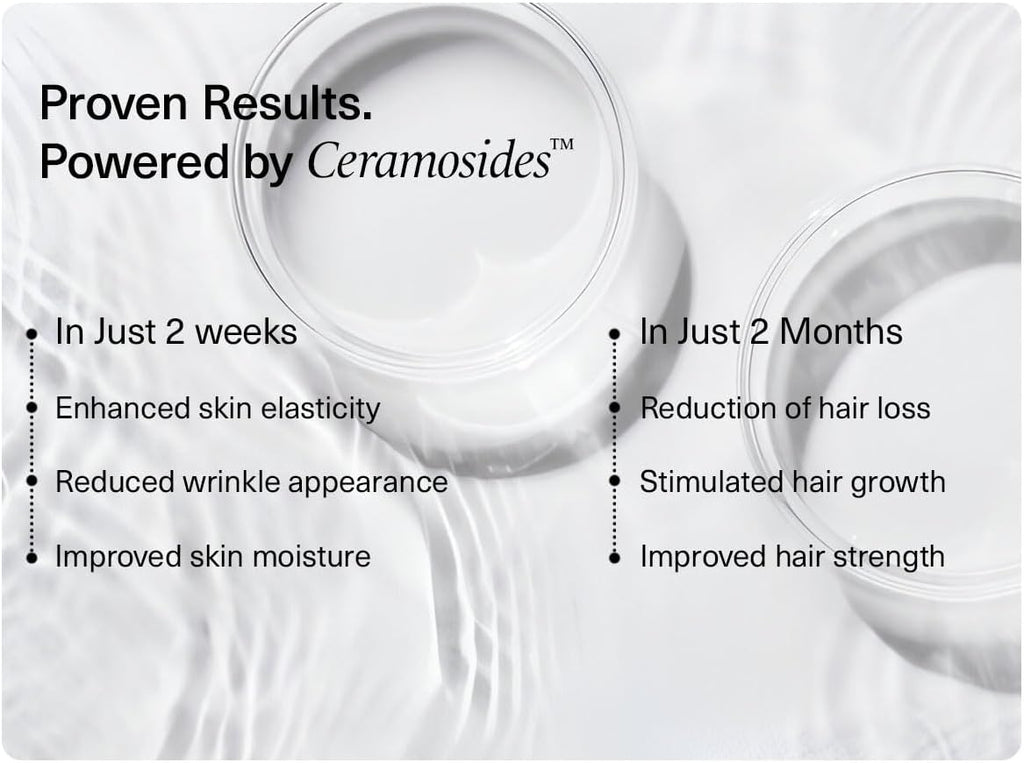 Revitalize Skin Supplement for Wrinkles Fine Lines Hydration Anti Aging Longevity - Nail Skin Hair Vitamins - Phytoceramides Lycopene Hyaluronic Acid Pills - Gluten Free Non GMO Vegan - 60 Capsules