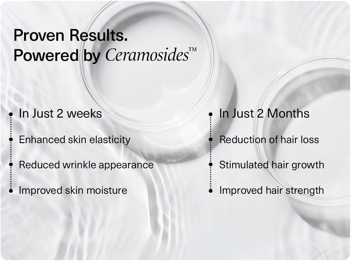 Revitalize Skin Supplement for Wrinkles Fine Lines Hydration Anti Aging Longevity - Nail Skin Hair Vitamins - Phytoceramides Lycopene Hyaluronic Acid Pills - Gluten Free Non GMO Vegan - 60 Capsules