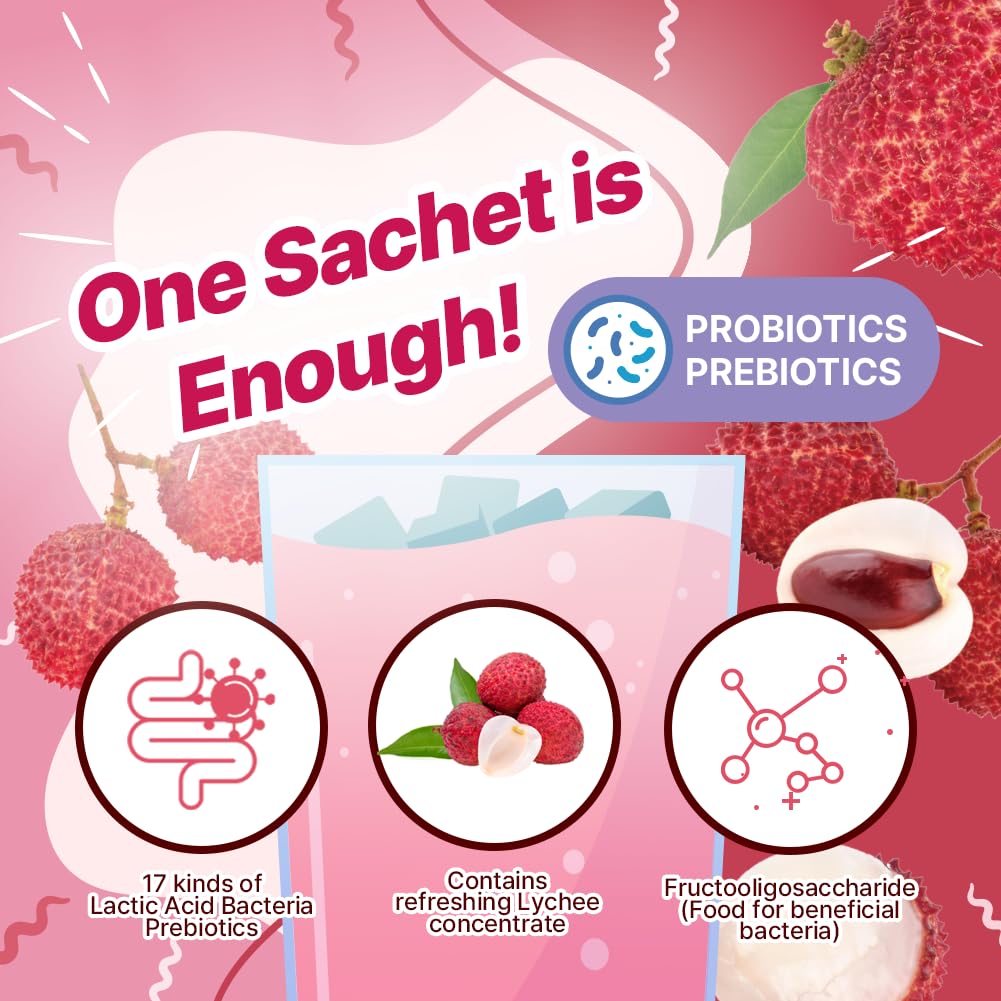 KAYFOOD-Kombucha-Lychee-Garden-Daily Zero Sugar, Diet, Gut Healthy Sparkling Beverage, Fermented Korean Drinks for Iced Tea Hot Tea, Workout T (10ST)