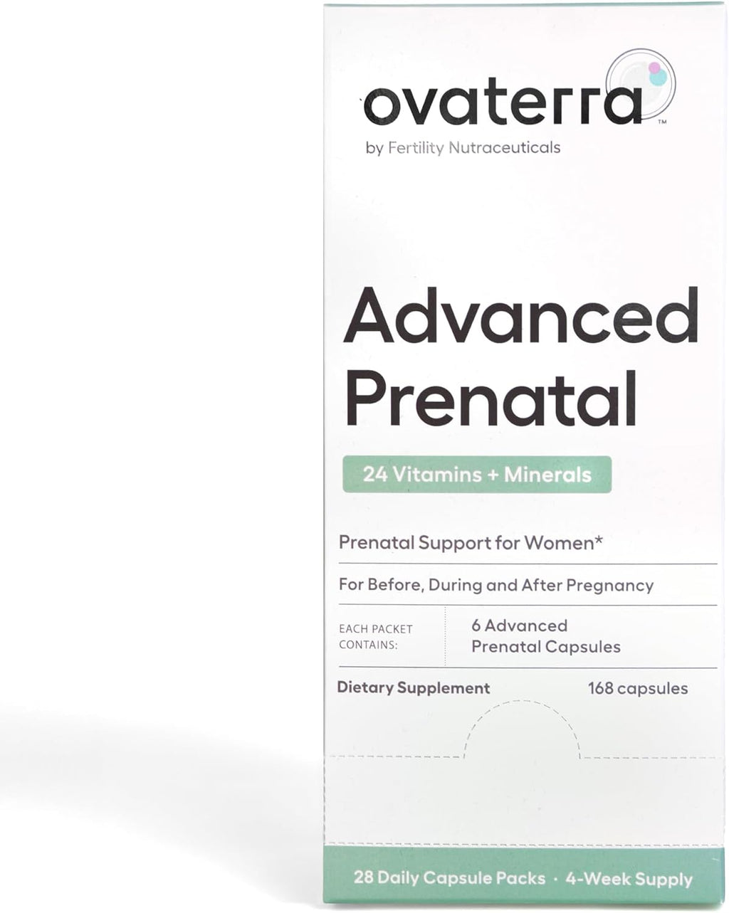 Advanced Prenatal Vitamins for Women with 550mg Choline, Methylfolate, Chelated Iron & 24 Nutrients, Best Prenatal Vitamins for Women, Prenatals with Methylfolate – 28 Daily Packs