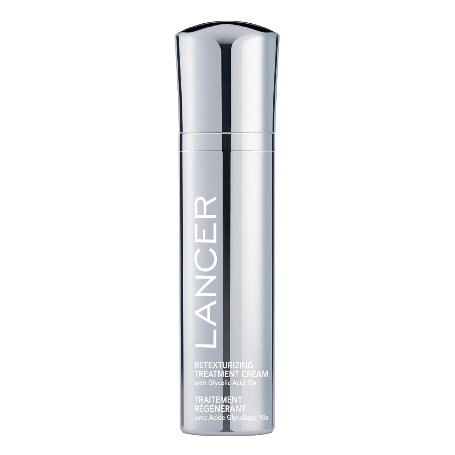 Lancer Skincare Retexturizing Treatment, Daily Moisturizing Cream with 10% Glycolic Acid, 1.7 Fl Oz