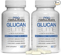 Pro Formulations MD Glucan Elite – 85 Beta 1,3D Glucan 500mg – 60 vcaps – 85 Minimum Active 1,3 Linkage Ultra-Potency – Highest Bioavailability with BGF-Immune - 2 Pack