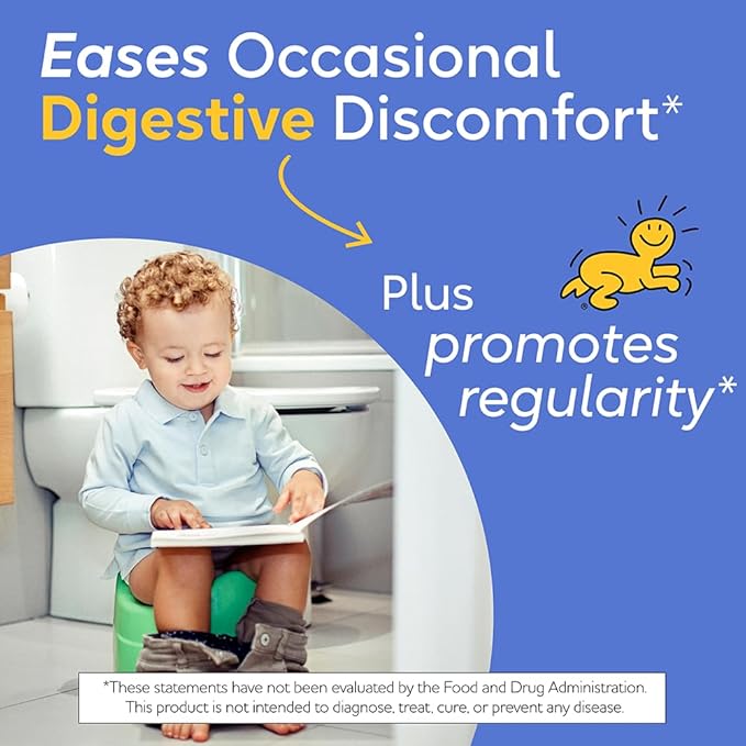 BioGaia Nurture & Grow for Toddlers | Ages 1+ | Liquid Probiotic | Allergen-Free | Triple-Benefit Probiotic for Kids | Digestive Health, Immune Support & Oral Health Protection | 25-Day Supply