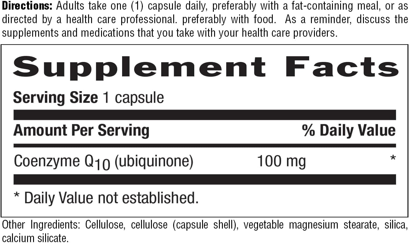 Country Life Simply CoQ10 100mg – Supports Heart Function & Cellular Energy, Vegan Softgels, Certified Gluten-Free, Non-GMO Supplement, 60 ct – Cardiovascular Health Support