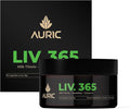 Auric Herbal Liver Support Supplement | Milk Thistle (Silymarin), Turmeric, Garlic, Ginger for Liver Health | Advanced Detox & Cleansing Formula for Active Liver | 60 Capsules