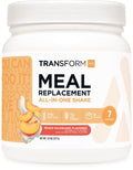 TransformHQ Meal Replacement Shake Powder 7 Servings (Peach Milkshake Flavored) - Gluten Free, GMO Free