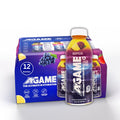 A-GAME Sports Drink, Tropical, The Ultimate Hydration Sports Beverage for Athletes, 8 Essential Vitamins including B, C, & E plus Natural Sea Salt Electrolytes, All Natural Flavors & Sweeteners, Gluten Free, 16.9 Fl Oz (Pack of 12)