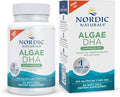 Nordic Naturals Algae DHA - 90 Soft Gels - 500 mg Omega-3 DHA - Certified Vegan Algae Oil - Plant-Based DHA - Brain, Eye & Nervous System Support - Non-GMO - 45 Servings