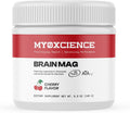 Brain Mag Magnesium L-Threonate (Magtein) w/Mag Taurate (ATA Mag) Mag Glycinate for Brain Support | 60 Servings (Cherry)