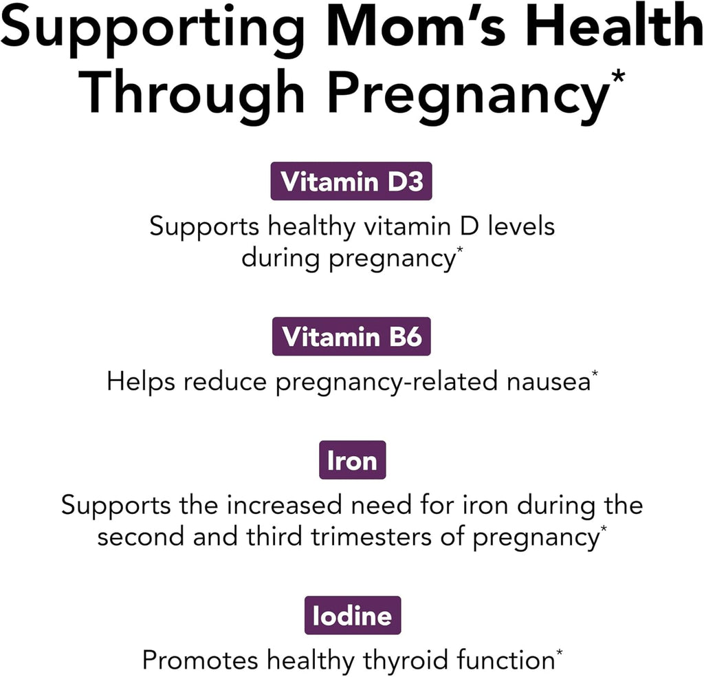 Theralogix TheraNatal Complete Prenatal Vitamin Supplement - 91-Day Supply - with DHA, Vitamin D3, Folate, Iodine, Choline, Iron, Vitamin B6 & More - NSF Certified - 182 Tablets & 91 Softgels