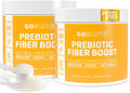 GoBiotix Prebiotic Fiber Supplement Powder for Digestive Health, Soluble Fiber for Gut Health, Gluten & Sugar Free, Keto, Vegan, 35 Servings (2 Pack)