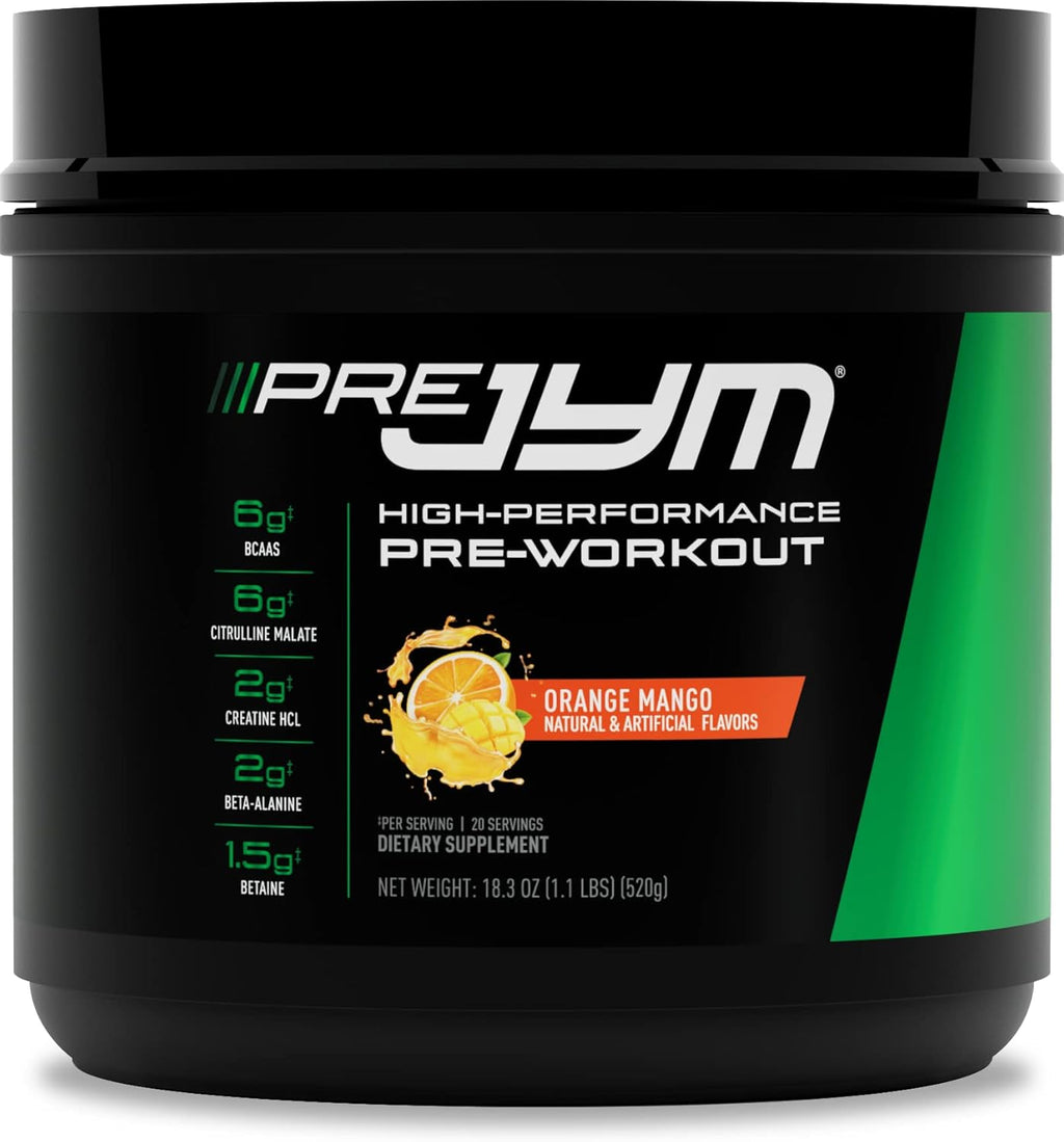 PRE JYM 30 Servings - Orange Mango