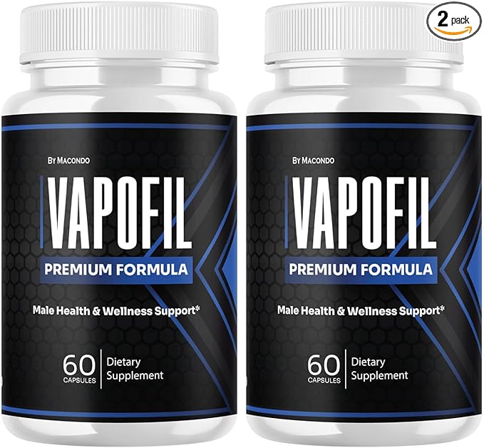 (2 Pack) Vapofil Capsules - Official Vapofill Advanced Premium Supplement Support - Maximum Strength, All Natural Vitamin for Overall Health & Wellness - 120 Capsules for 2 Months