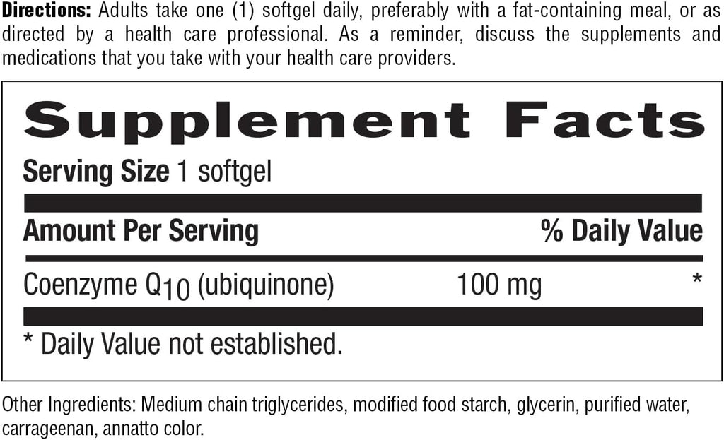 Country Life Simply CoQ10, Supports Heart Function, 100mg, 120 Softgels, Certified Gluten Free, Certified Vegan…