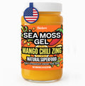 Biolore Sea Moss Gel Mango Chili Zing 8oz, Made in USA, Raw Wildcrafted Irish Seamoss Vegan Superfood, Jam, Jelly & Sweet Spread Gifts