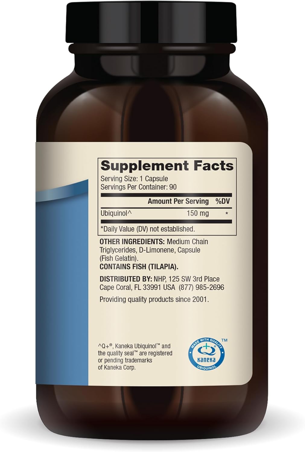 Dr. Mercola Ubiquinol - 150 mg Ubiquinol - Supports Energy Production - Antioxidant Supplement - Non-GMO, Gluten-Free & Soy-Free - 90 Capsules (90 Servings)