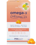 Omega 3 Gummy Chewables - 90 Gel Chews, 30-Day Supply, Citrus Flavor - 1760mg Ultra-Pure rTG Omega 3 for Eye, Heart, Brain, Joint & Immune Health