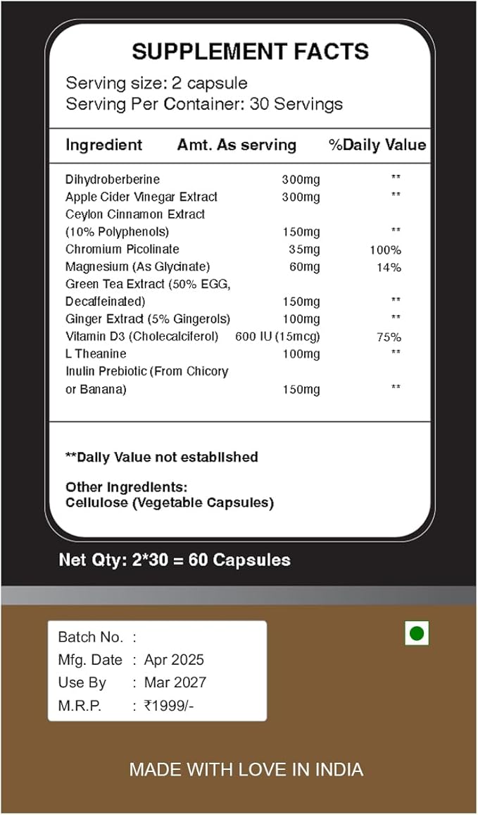 GLP-ONE Supplement Support, GLP Active Natural Formula, Support Natural GLP-one Levels and Promote Gut Health