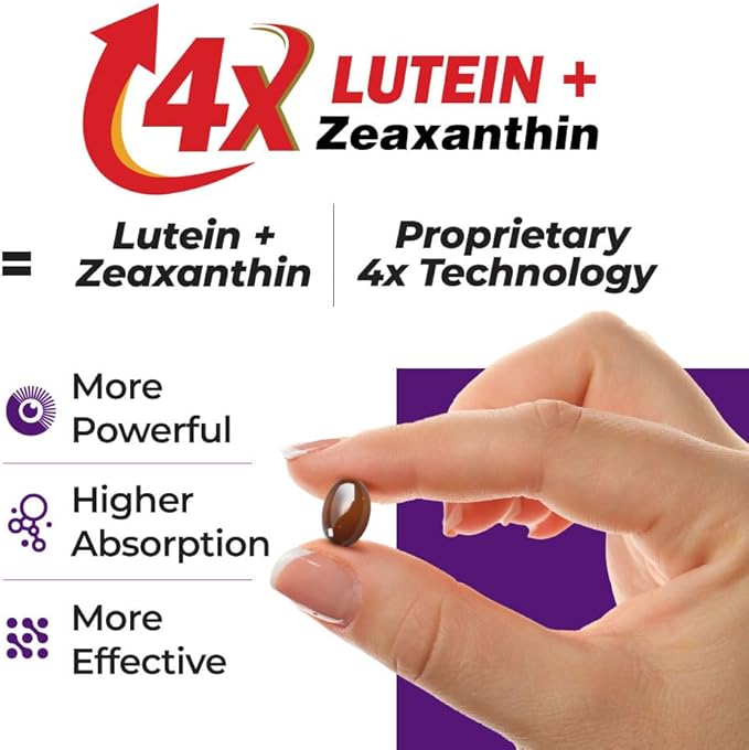 AFC Japan Ultimate Vision PRO – Improved, Up-Sized Formula - Support Vitamins for Eye Health with Lutein, Zeaxanthin 4X, Bilberry, Nutrients for Blurry Dry Eyes, Macular Health & Focus, 45 Softgels