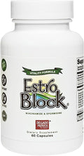 EstroBlock Vitality - 60 Capsules - Antioxidant Detox Supplement for Cellular Regeneration, with Niacinamide and Spermidine