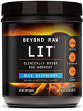 Beyond Raw LIT Pre-Workout - Blue Raspberry (30 Servings)