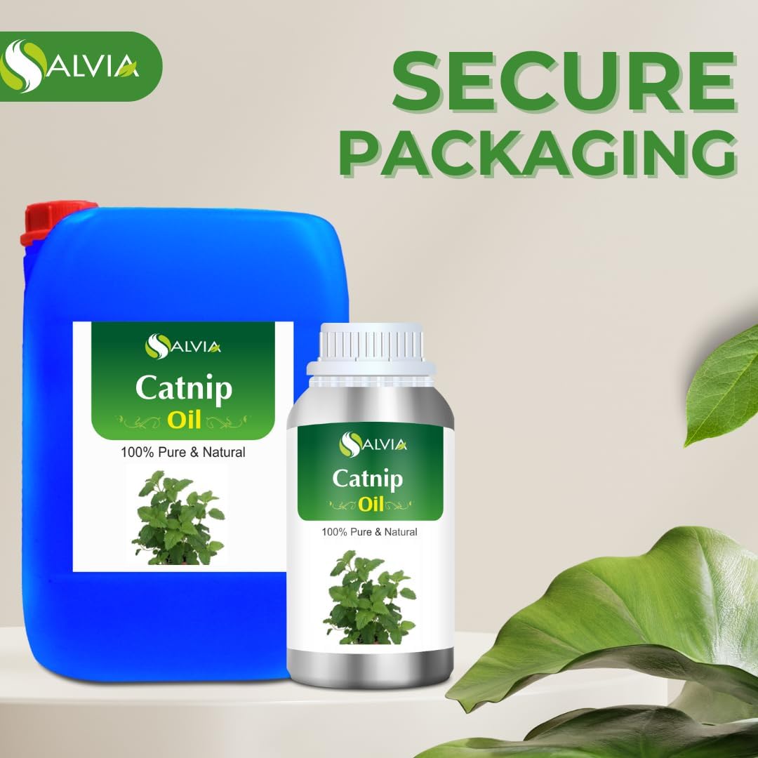 Catnip (Nepeta cataria) Essential Oil 100% Pure & Natural Undiluted Uncut Oil | Best for Aromatherapy (250 ml (8.45 oz))