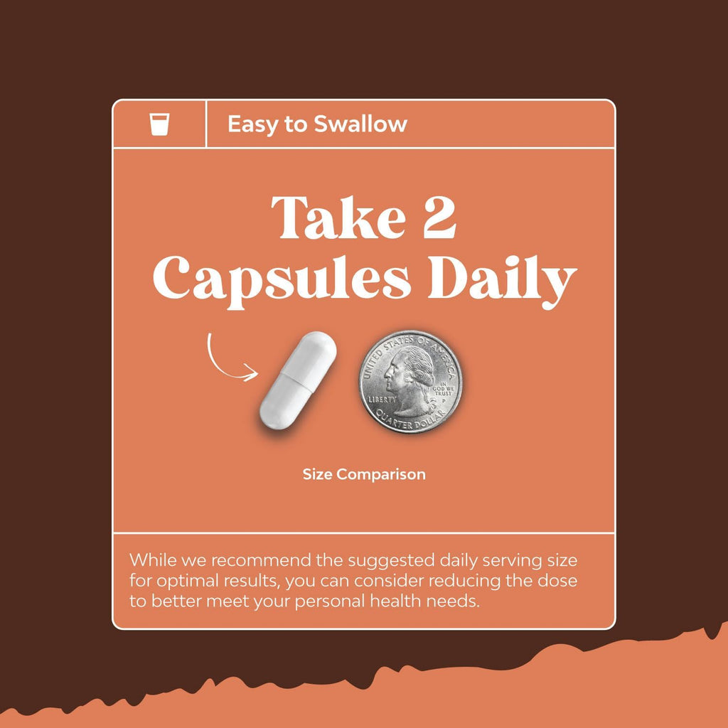 Advanced Mushroom Complex Capsules - 10X Lions Mane Supplement Capsules with Reishi, Chaga, Maitake & Shiitake for Brain Health Memory Support & Focus - Nootropic for Mental Clarity - 120 Caps