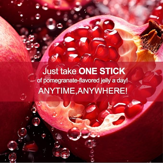 Coleology Cutting Jelly – Korean Jelly Stick for Weight Management, Helps Control Appetite & Supports Metabolism with Garcinia Cambogia HCA, Chia Seeds & Pomegranate Flavor – 20 Sticks