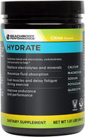 BODi Hydrate Performance Hydration Supplement, Quercetin Enriched Electrolyte Powder, 4 Key Electrolytes: Potassium, Magnesium, Sodium, Calcium - Supports Endurance & Fluid Balance, Citrus, 40 SRV