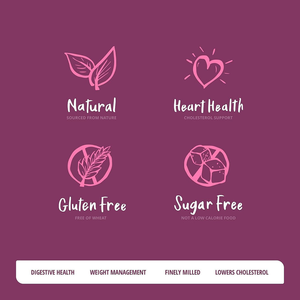 Sugar-Free Psyllium Husk Fiber Powder, Berry Flavored 19 oz