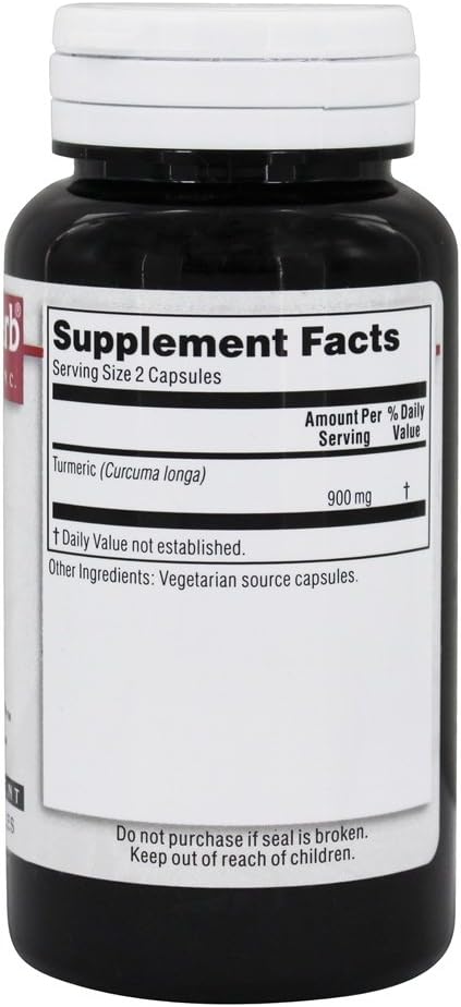 Kroeger Herb Products, Turmeric 950mg Joint Support & Antioxidant Supplement - Vegetarian, Non-GMO, No Preservatives or Fillers, Made in USA