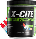 X-CITE Pre-Workout by ATHLEAN-X - Enhanced Formula with Beta-Alanine, Creatine & Caffeine for Ultimate Energy, Endurance, Focus & Muscle Pump, NSF Certified for Sports (22 Servings, Rocket Pop)
