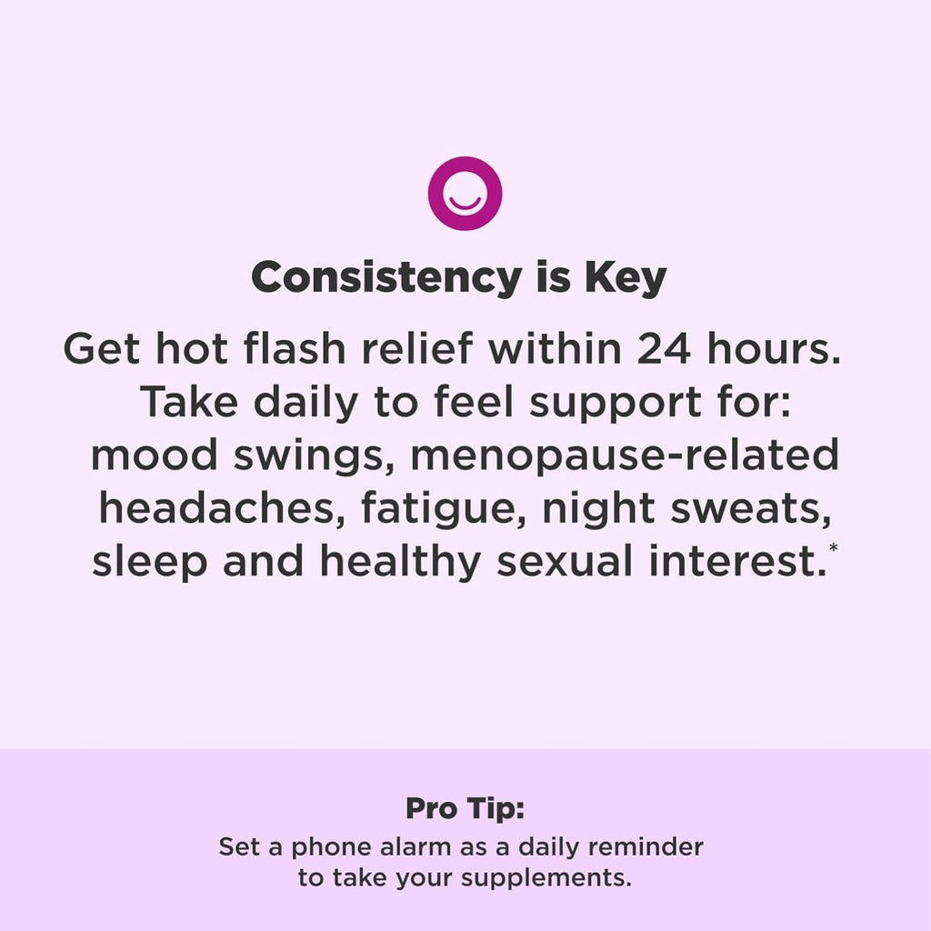 OLLY Mellow Menopause Supplements for Women, Supports Hot Flashes, Vaginal Dryness & Occasional Mood Swings,* Estro-G100®, GABA, Vegan Capsules, 1 Month Supply - 30 Count