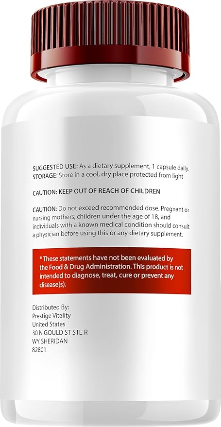 GlycoQ Capsules – Glyco Q Natural Blend Daily Health Supplement (1 Pack - 60 Capsules)